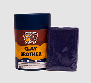 Глина полировальная абразивная 100г BUFF BROTHERS CLAY DARK BLUE Detail