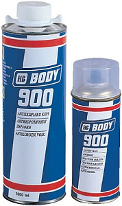 Антикор BODY 900 Прозрачный 1л (под пистолет) для скрытых полостей на основе воска (6)