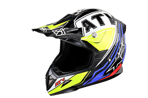 Шлем кроссовый YAMAPA YM-915 black+atv 