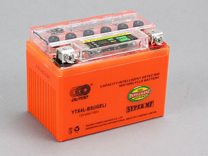 Аккумулятор OUTDO 12V4Ah  (113х70х87) с индикатором зарядки