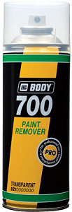 Удалитель краски Прозрачный PAINT REMOVER 700 400мл аэроз. BODY (6)