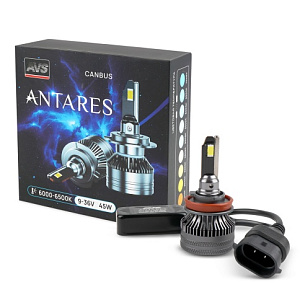 Лампа H11  9-36V, 45W  2шт Antares  AVS