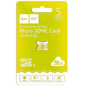 Flash-карта 32GB microSDHC TF hidh speed class10 HOCO