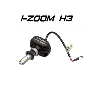 Лампа светодиодная H3 LED  i-ZOOM Seoul-CSP (2шт)  OPTIMA