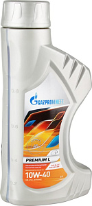 Gazpromneft Premium L 10W-40  1л (синт) SL масло моторное