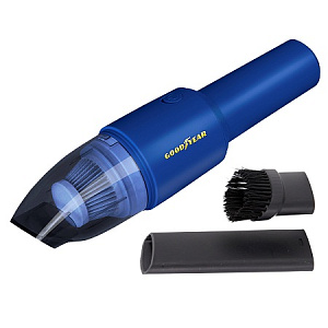 Автопылесос GOODYEAR беспроводной, 2 насадки, запасной фильтр