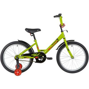 Велосипед 20" TWIST поддерж. колеса (GNP20 зеленый/салатовый)