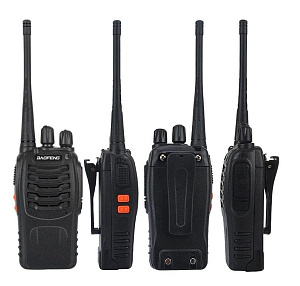 Рация BAOFENG 888S, радиостанция для охоты, работы, авто  (РВБ)