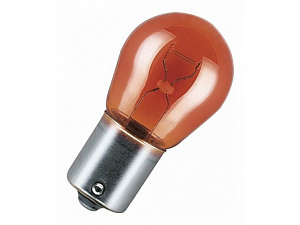 Лампа P21W (BAU15s) 12V orange  AVS Vegas (смещ.цоколь)