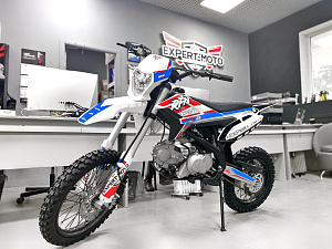 Питбайк кроссовый APOLLO Thunder 125 (125см3,9л.с, колеса 17/14, механика, эл.старт,79кг.) 