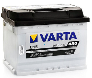 Аккумулятор 6CT-56  VARTA (прямая полярность) Black dynamic