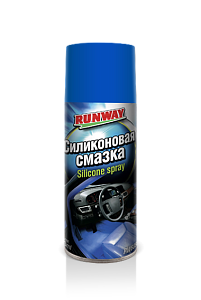 Смазка силиконовая RW6085  400мл (аэроз.)  RUNWAY  (12)