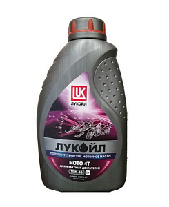 ЛУКОЙЛ МОТО 4Т 10W-40 масло моторное 1л