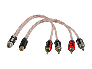 Кабель межблочный AURA RCA-AY10MKII  2шт.