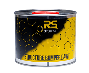 Краска-аэрозоль для бампера Черная 450мл RS Systems (РВБ)