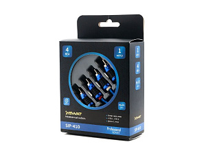 Кабель межблочный SWAT 2RCA (1м)