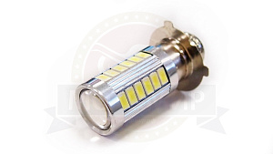Лампа светодиодная LED 12V (P15D-25-3) 35/35W  33SMD фарная