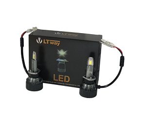 Лампа светодиодная H11 LED V3 LIGHTWAY 2шт