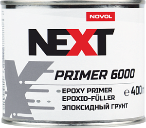 Грунт NOVOL Next Epoxy Primer 6000 ММ 1+1 эпоксидный 0,4л+отв. 0,4л (12)
