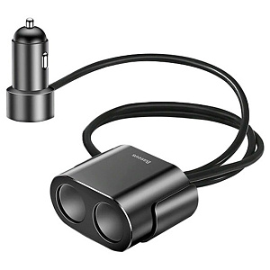 Устройство зарядное а/м 2USB (3.1A)  BASEUS
