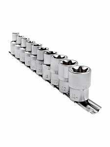 Набор головок 1/2" Е8-Е24 10 пред. AV Steel
