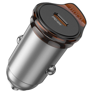 Устройство зарядное а/м на Type-C HOCO NZ16 Rigorous single port PD30W