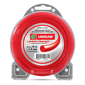Корд триммерный 1.6мм 15м круглая SAPR Unisaw