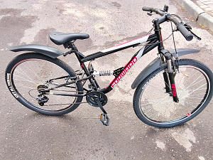 Велосипед 27.5" Forward RAPTOR 1.0" (18-скор.) перед./зад. амморт.(рама 18,0)