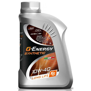 G-Energy Syntetic Long Life 10W-40  1л  Gazpromneft 