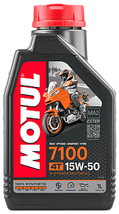 MOTUL 7100 Ester 4T 15W-50 SP, MA2 (синт) 1л  масло моторное