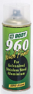Грунт-аэрозоль BODY 960 Желто-зеленый Wash Primer 400мл (спрей) (6)