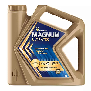РОСНЕФТЬ Magnum Ultratec 5W-40  A3  A3/B4  4л (синт.) масло моторное
