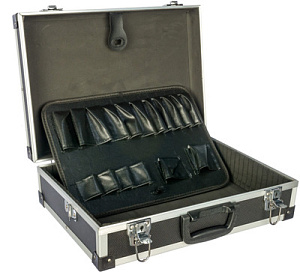 Ящик для инструмента алюминиевый (43 * 31 * 13 см) FIT (черный)