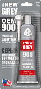 Герметик-прокладка серый 85гр  1NEW
