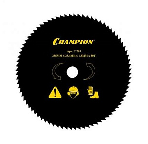 Нож с остроугольными зубцами 80/255/25,4 (SRM-330ES, SRM-350ES, 4605) Champion