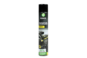 Полироль пластика Лимон 750мл (спрей)  GRASS (12)