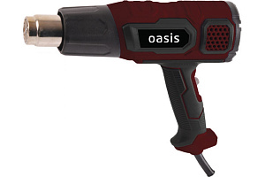 Фен строительный OASIS TG-20E , 2,0кВт, 60/60-600, кейс