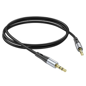 Кабель AUX/HOCO UPA22, Jack 3.5 1м черный 