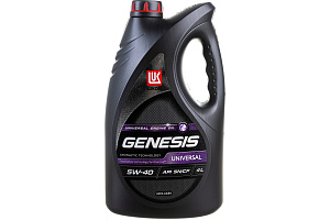 ЛУКОЙЛ GENESIS UNIVERSAL 5W-40 (SN) (синт)  4л  масло моторное 