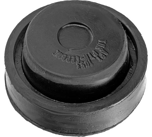 Накладка на домкрат подкатной резиновая универсальная D=72  MATRIX