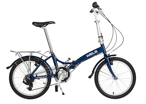 Велосипед 20" WELS Compact 20-7 7ск. алюм. рама