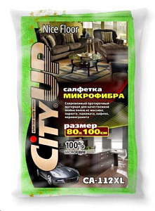 Салфетка микрофибра 80*100см Nice Floor CA-112XL CITY UP
