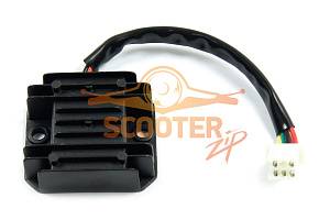 Реле-регулятор скутер 4-х такт 125/150см3 (1 фишка 5 конт. ТИП 2)