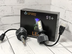 Лампа светодиодная H7 LED S1 PLUS LIGHTWAY 2шт