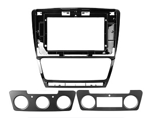Рамка + проводка на магнитолу SKODA Octavia 2 A5 2008-2013 10" TEYES