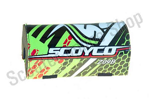Защита на руль SCOYCO Z09В зеленая