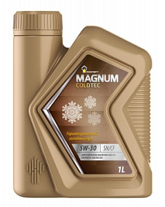 РОСНЕФТЬ Magnum Coldtec 5W-30 1л (синт.) масло моторное
