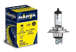 Лампа H4  60/55W 12V P43t RP+90%  NARVA