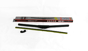 Щетка стеклоочистителя 350мм бескаркасная 14" с доп. резинкой HEYNER ALCA