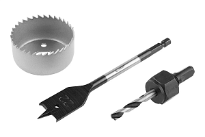 Набор STAYER для врезания замков, 54/22мм 7пр. STAYER